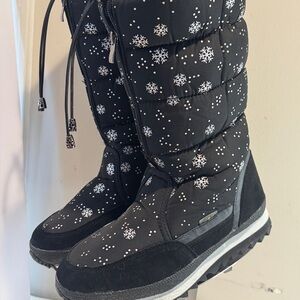 Buffie Winter Snowflakes Women’s Boots xh2002 new